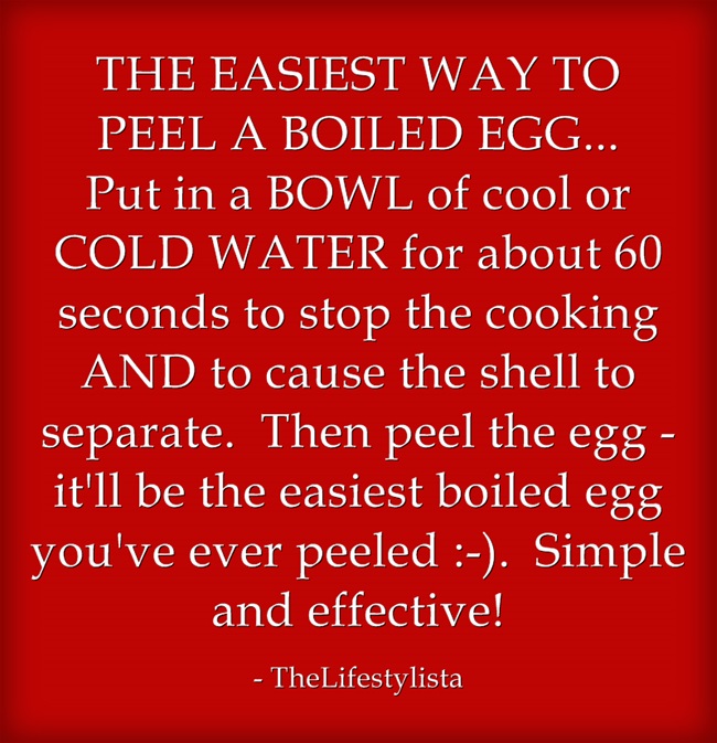 CRAZY, SECRET, SIMPLE… EASIEST WAY TO PEEL A BOILED EGG!