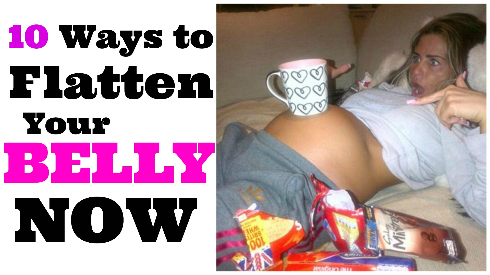 10 surprising WAYS TO GET RID OF YOUR BELLY BLOAT!  Is your POT BELLY out of control?