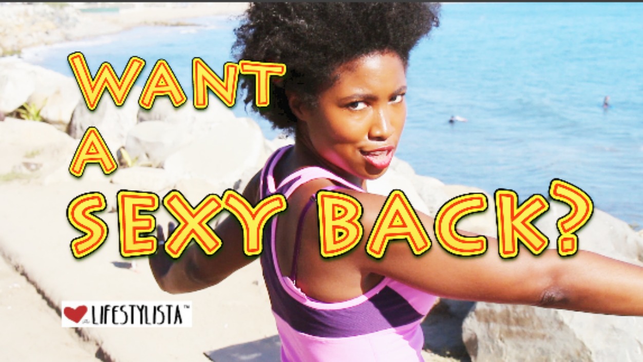 Want to bring SEXY back? Banish Back Fat… the Sexy Backless dress workout