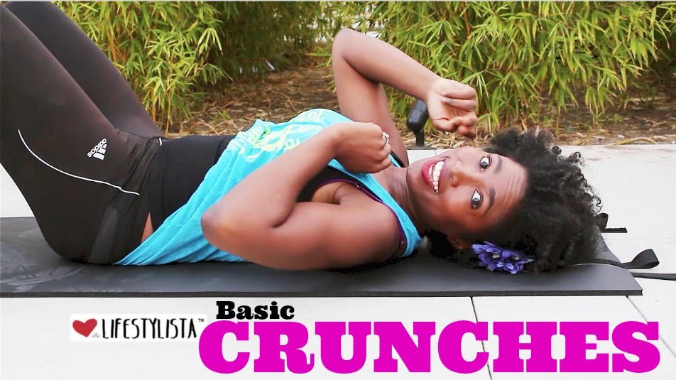 BELLY BLASTING CRUNCHES to whip those cheeky ABS into shape :-)