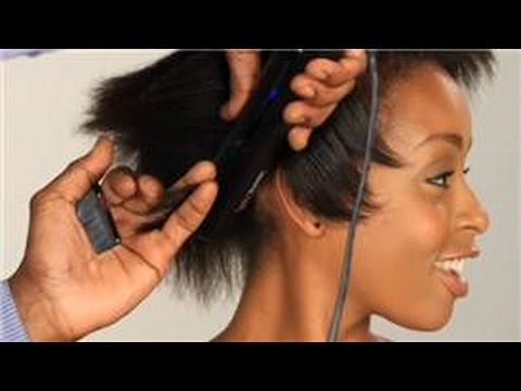 How To Style Short African Hair With A Flat Iron The Lifestylista